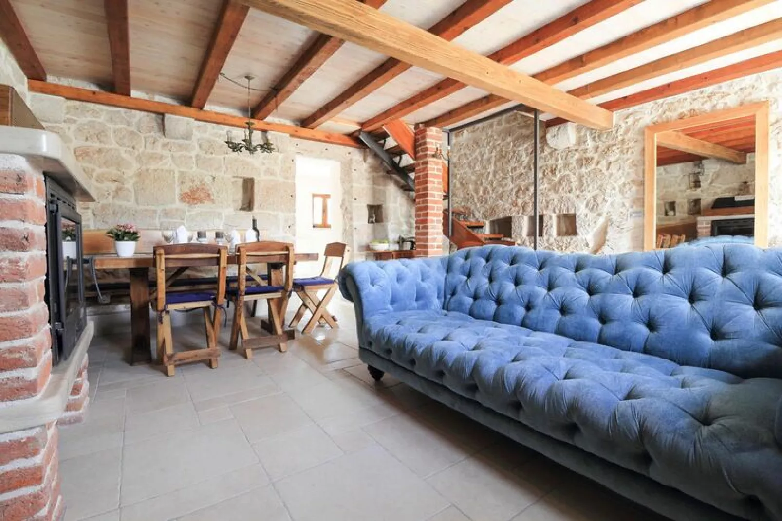 Holiday home in Župa Srednja near Makarska - Villa Mons-Woonkamer