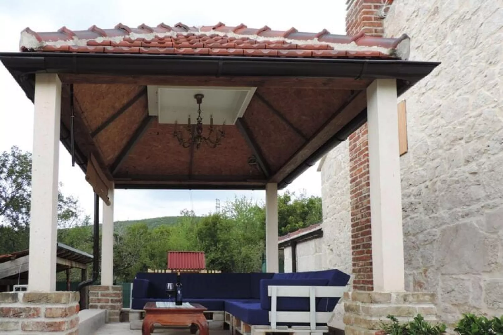 Holiday home in Župa Srednja near Makarska - Villa Mons-Terrasbalkon