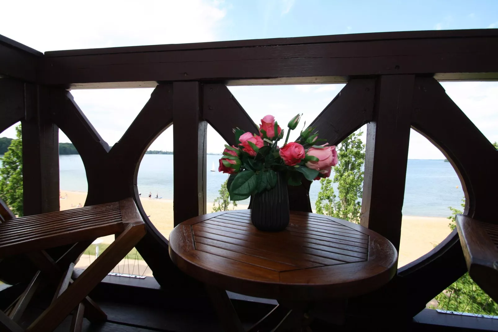 Ferienwohnung Am Strand-Terrasbalkon