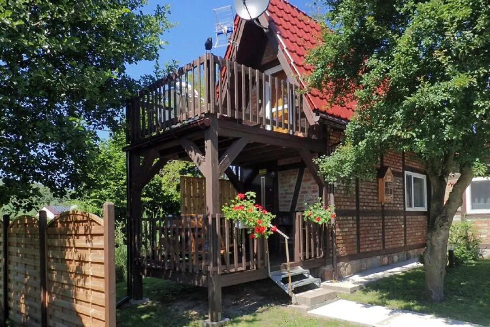 Holiday accomodations Kolczewo Nr 5a-Buitenkant zomer