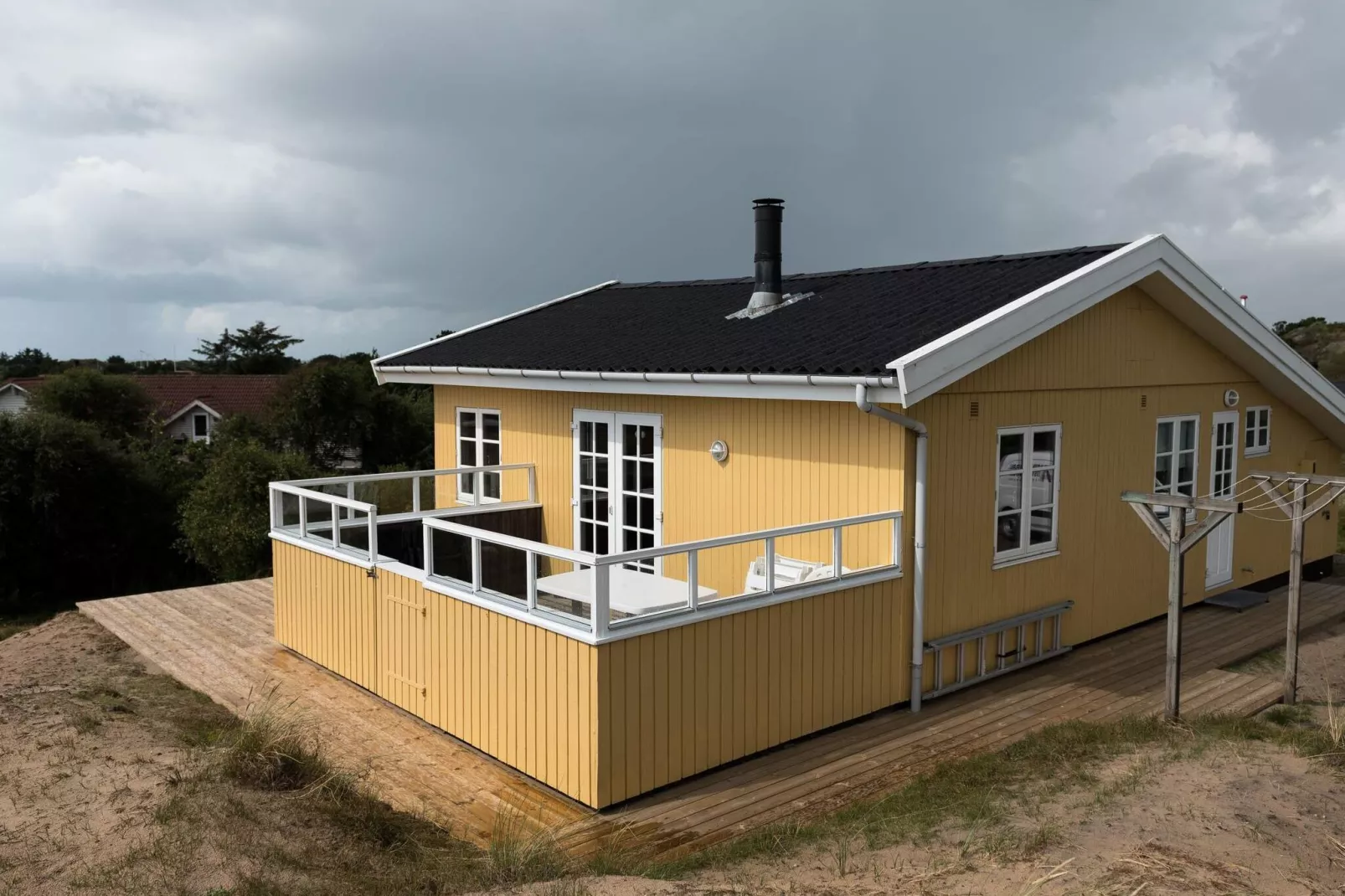 2 persoons vakantie huis in Fanø-Buitenlucht