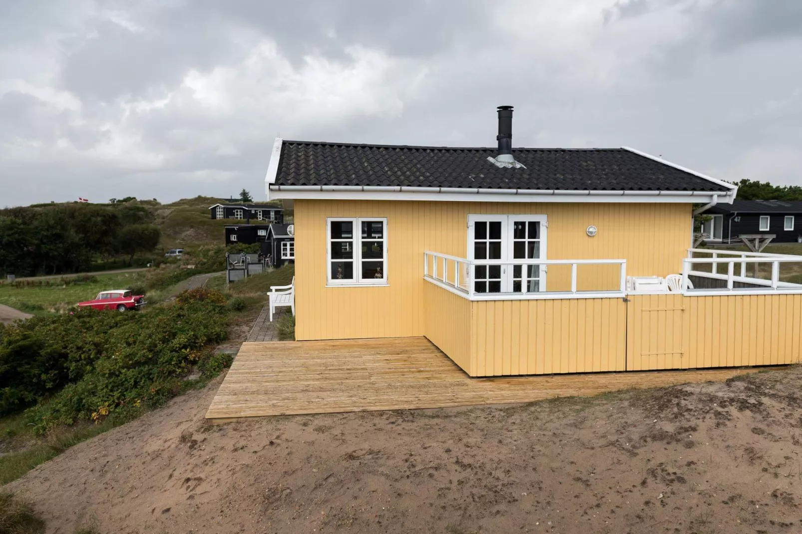 2 persoons vakantie huis in Fanø-Buitenlucht