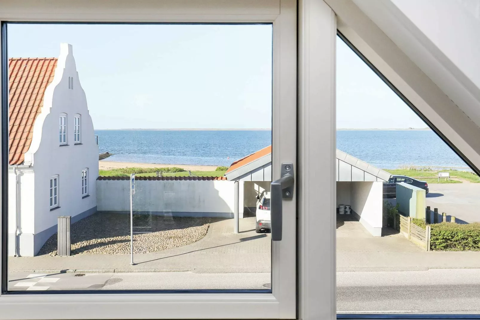 Modern vakantiehuis in Jutland met zeezicht-Uitzicht