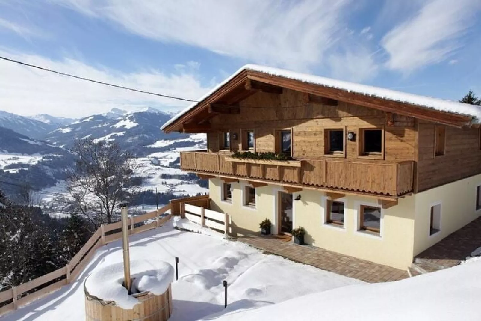 Chalet Hohe Salve-Exterieur winter