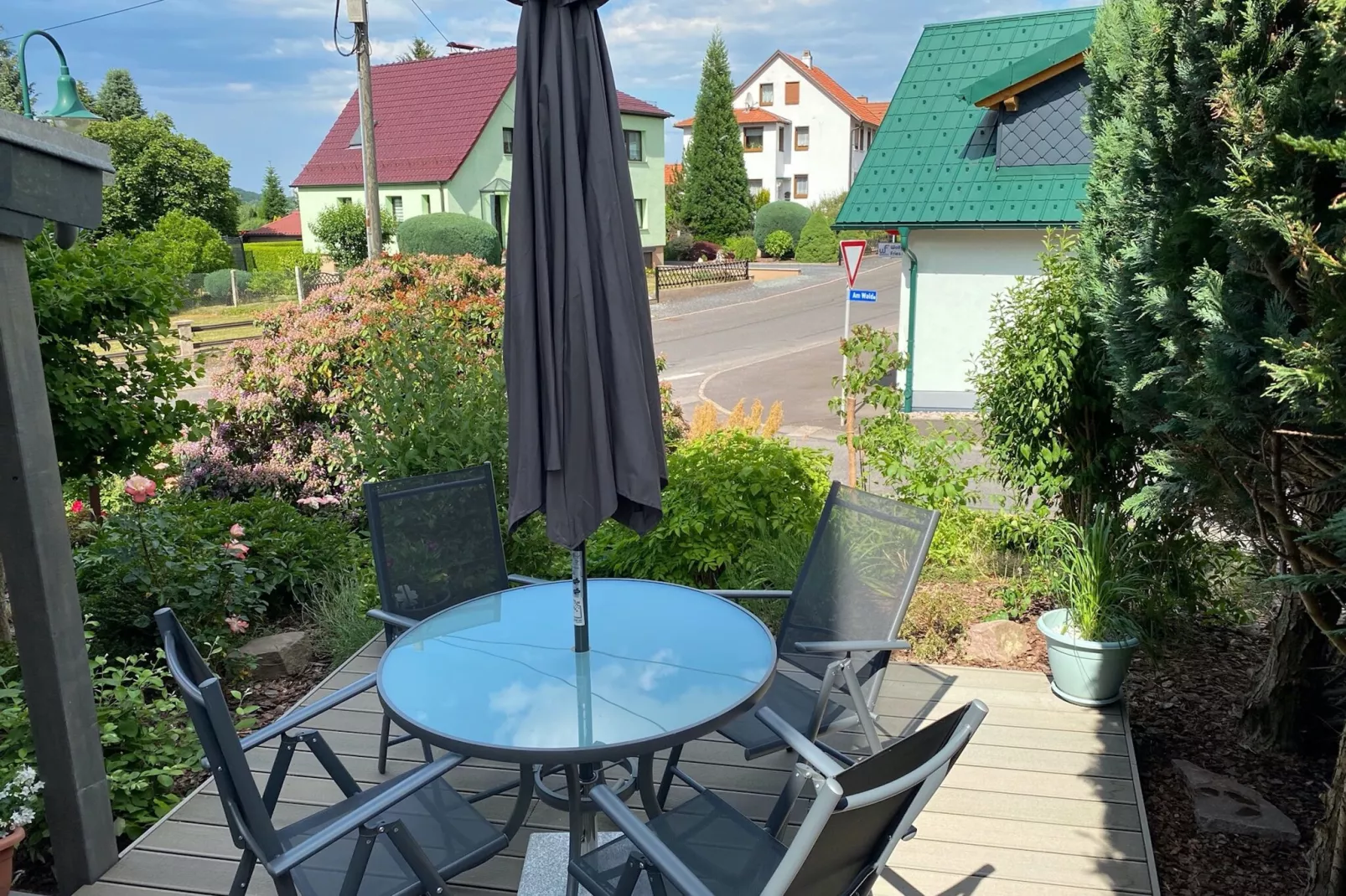 Ferienwohnung Apelt-Terrasbalkon