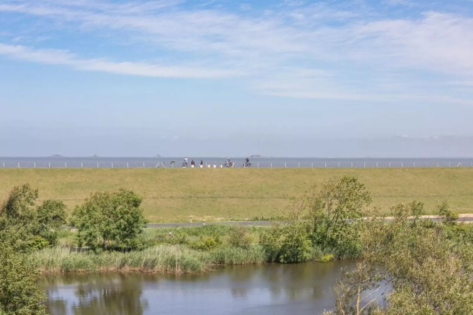 SeeZeichen auf Nordstrand-Uitzicht zomer