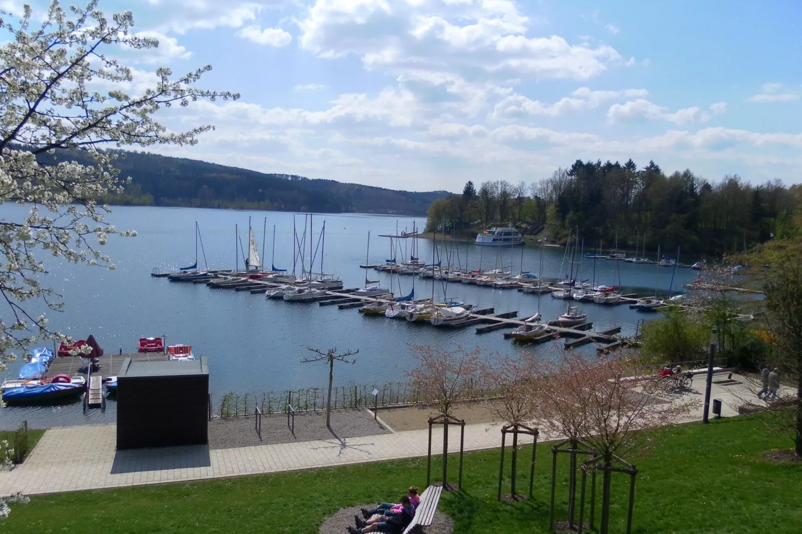 Am Sorpesee-Gebieden zomer 1km