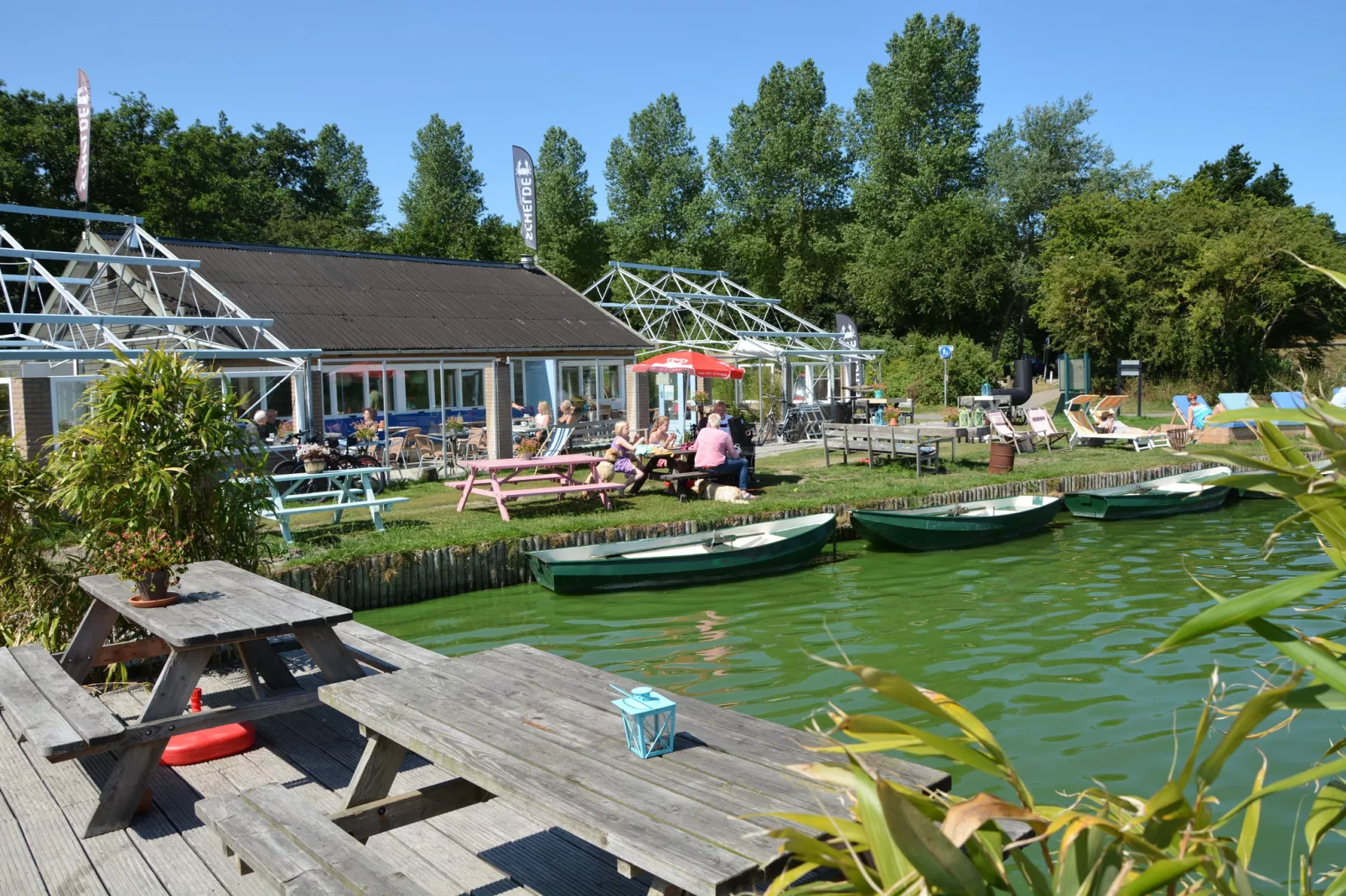 June's Cabin-Gebieden zomer 1km