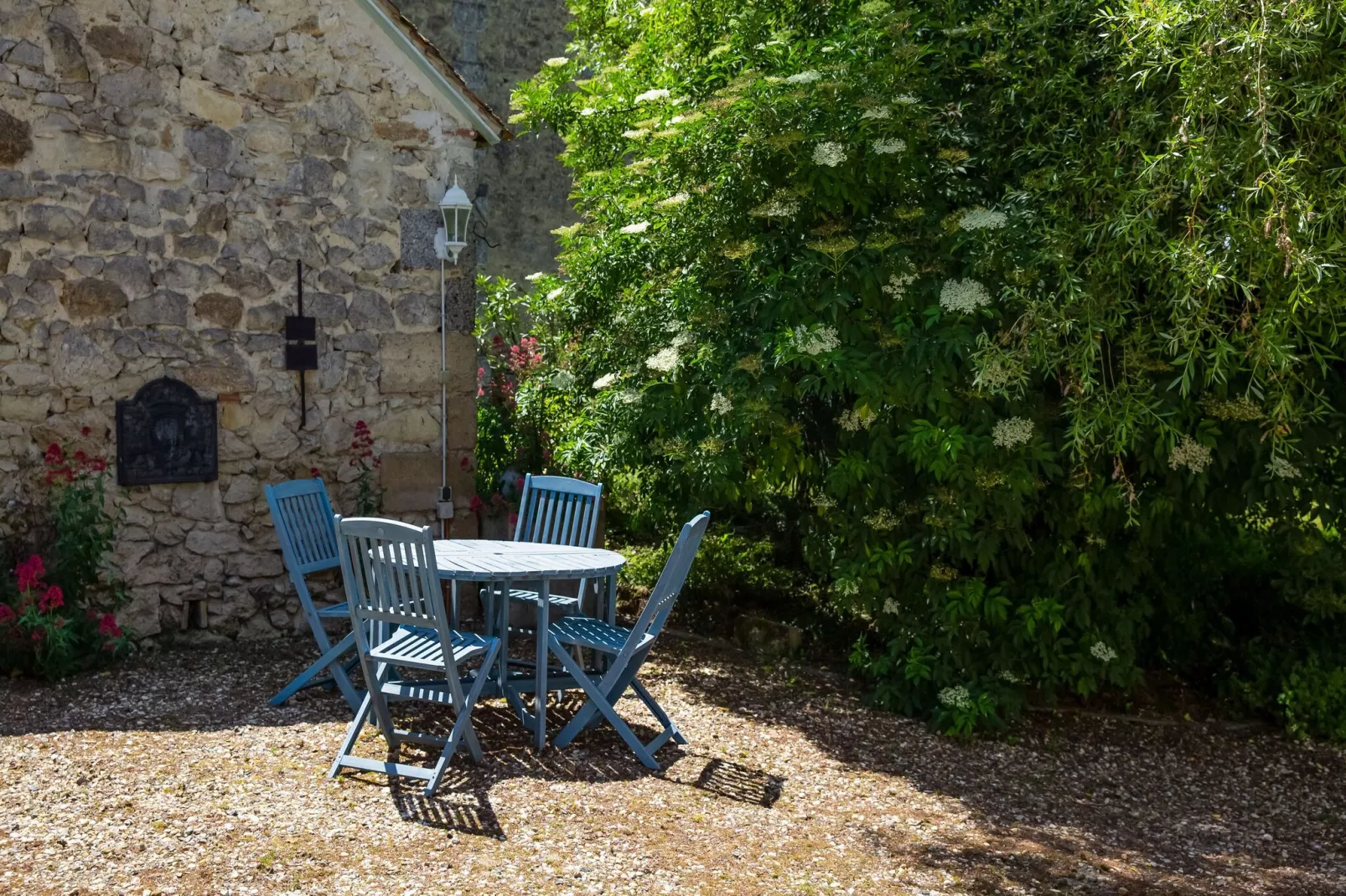 Domaine de Geneviève des Vignes-Tuinen zomer