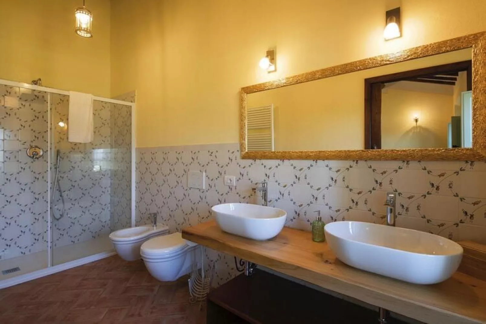 Holiday home Villa Mezzavia, Castiglion Fiorentino-Villa Mezzavia, ca. 290 qm, für 11 Pers.-Badkamer