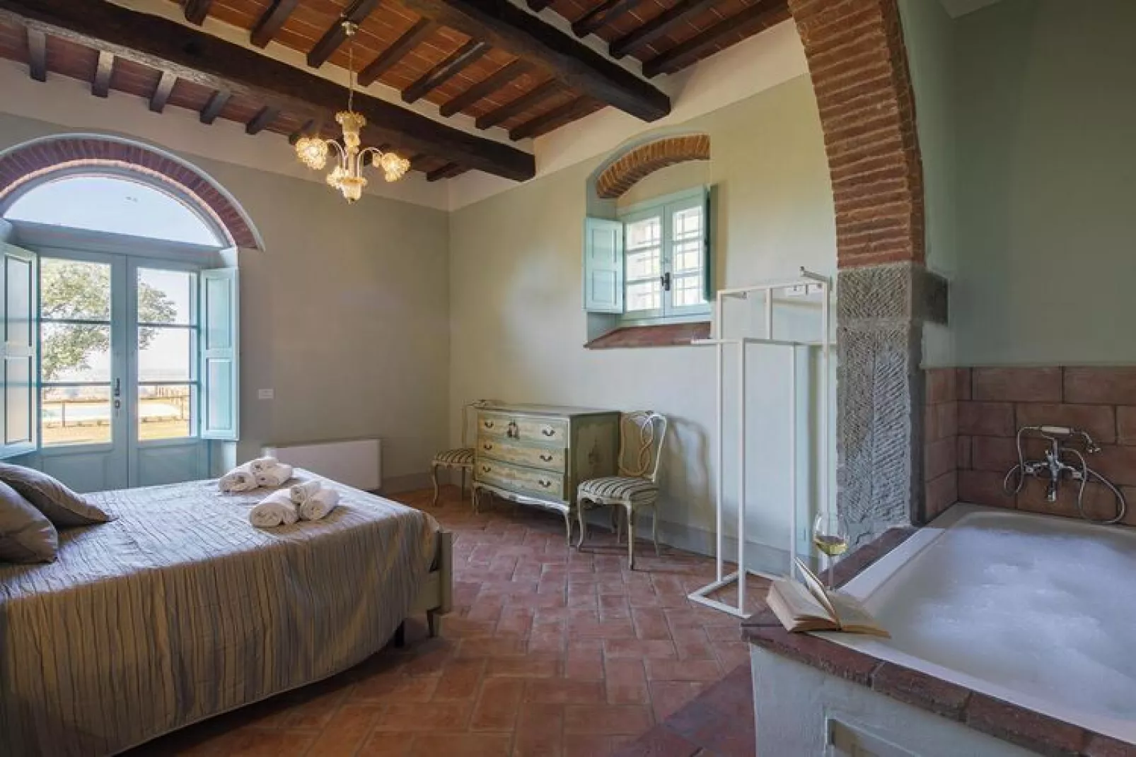 Holiday home Villa Mezzavia, Castiglion Fiorentino-Villa Mezzavia, ca. 290 qm, für 11 Pers.-Slaapkamer