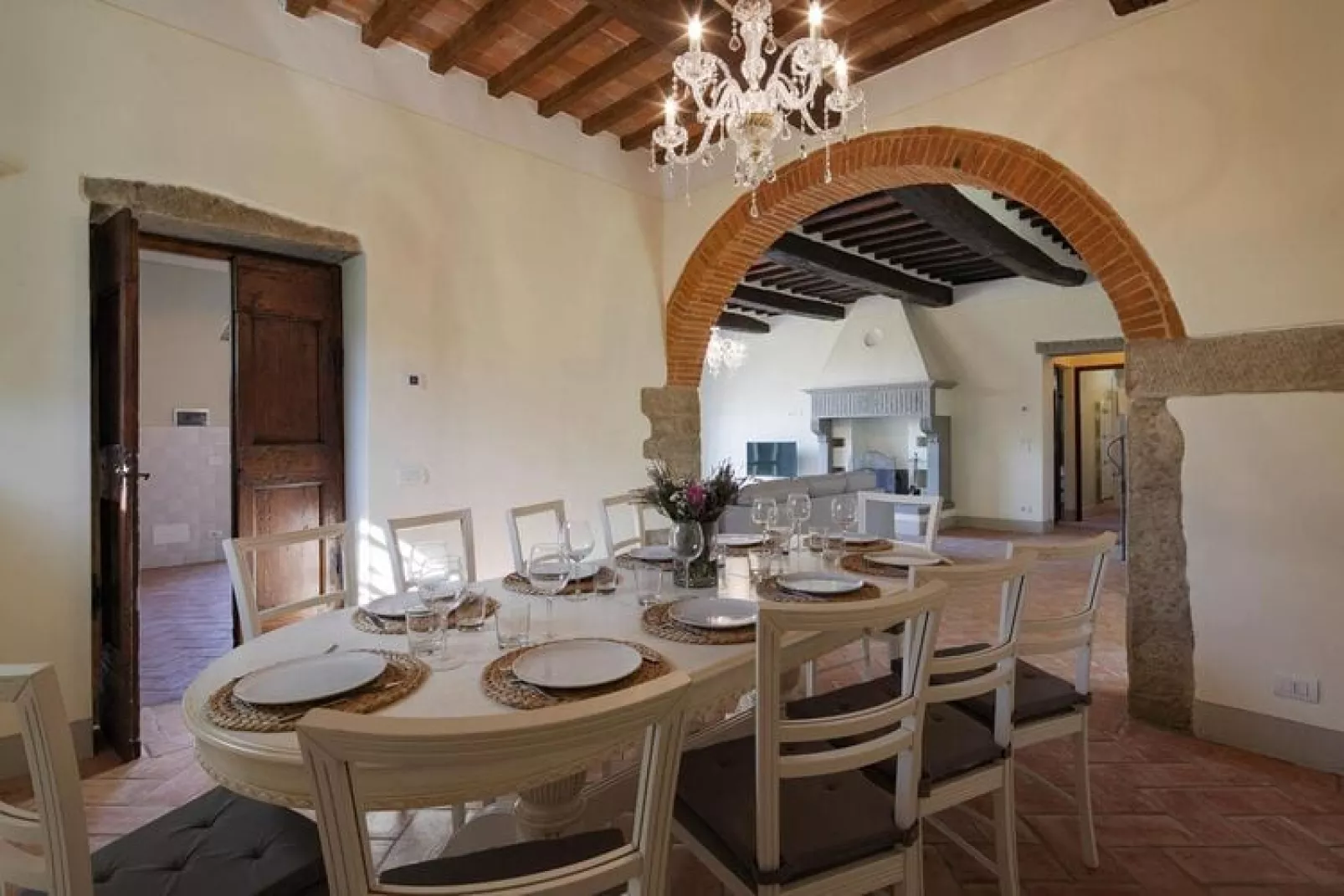 Holiday home Villa Mezzavia, Castiglion Fiorentino-Villa Mezzavia, ca. 290 qm, für 11 Pers.-Eetkamer