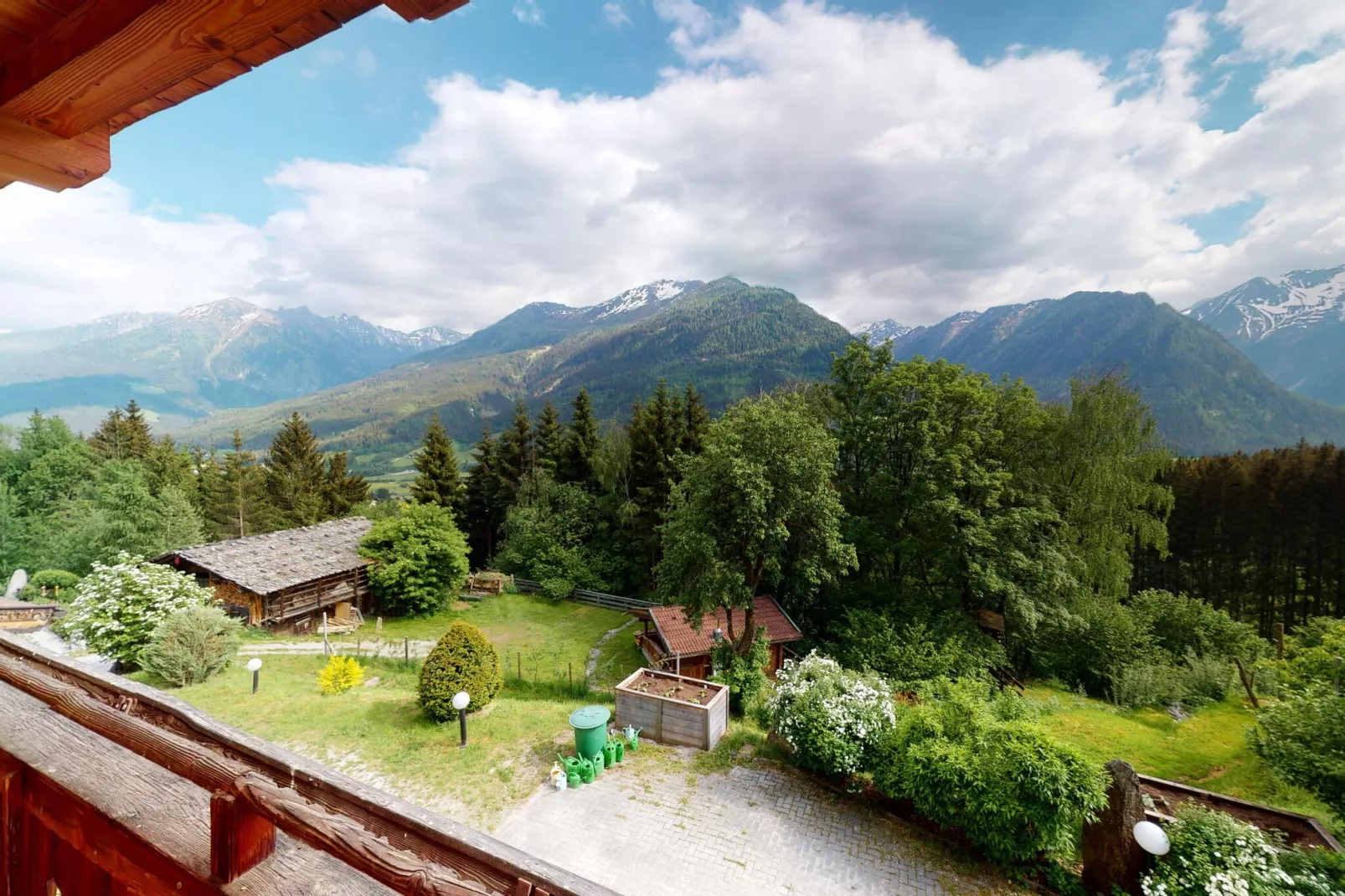 Naturdorf Oberkühnreit-Uitzicht zomer