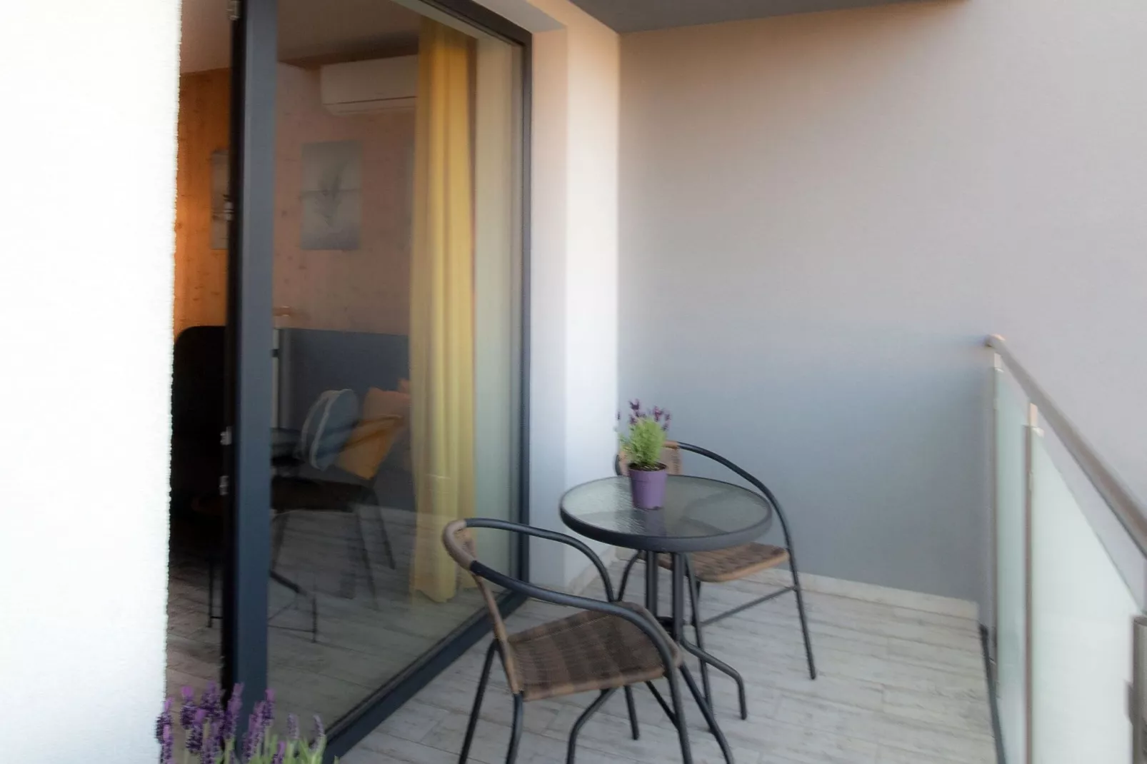 Apartament ALMARE 25 qm Studio 3 os Sianożęty-Terrasbalkon