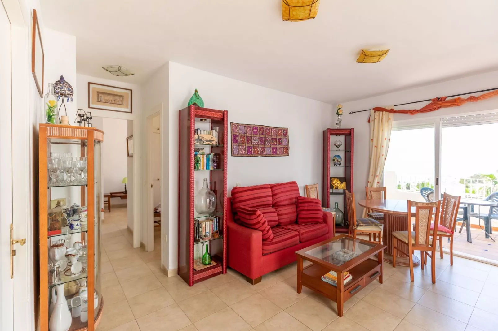 Apartamento en Mojacar-Woonkamer