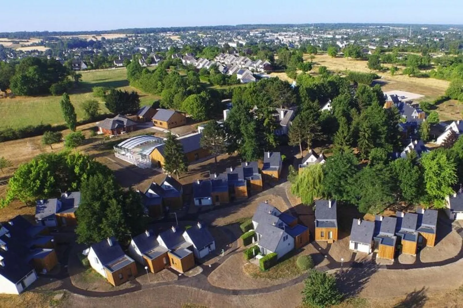 Holiday resort Amboise Les Châteaux de la Loire - Amboise // Chalet 3 pcs 6 pers 1 bébé 2 salles d'eau