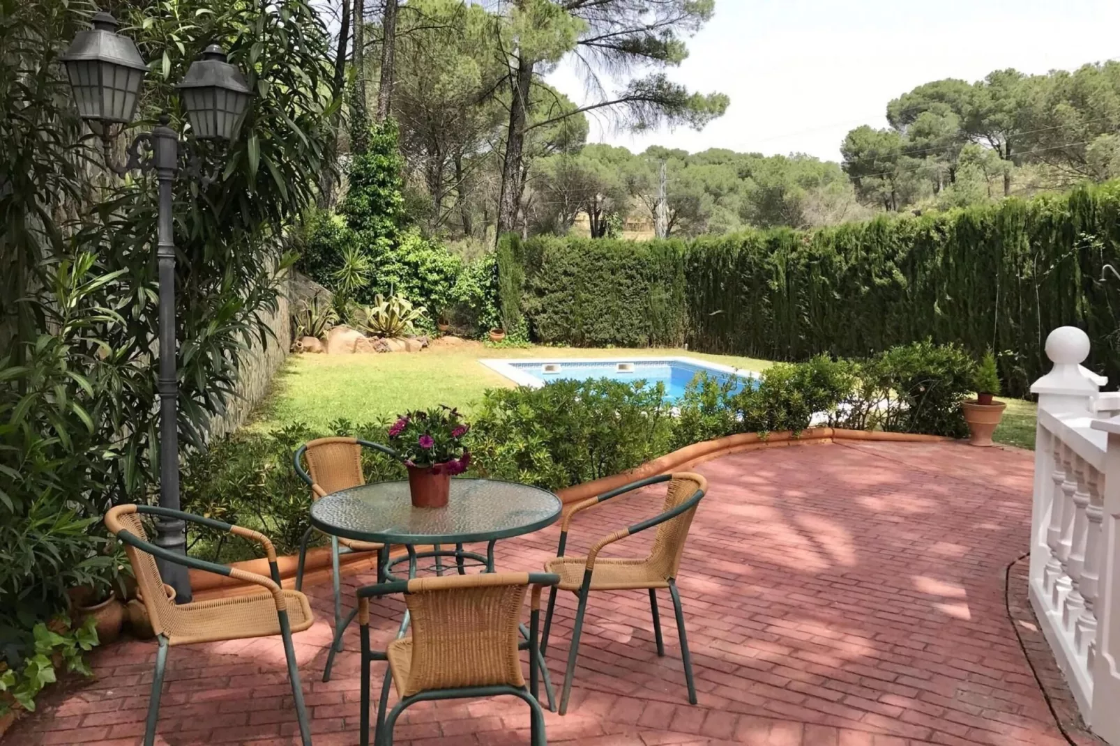 FH in las Jaras - CT 113 CO 6 PAX-Terrasbalkon