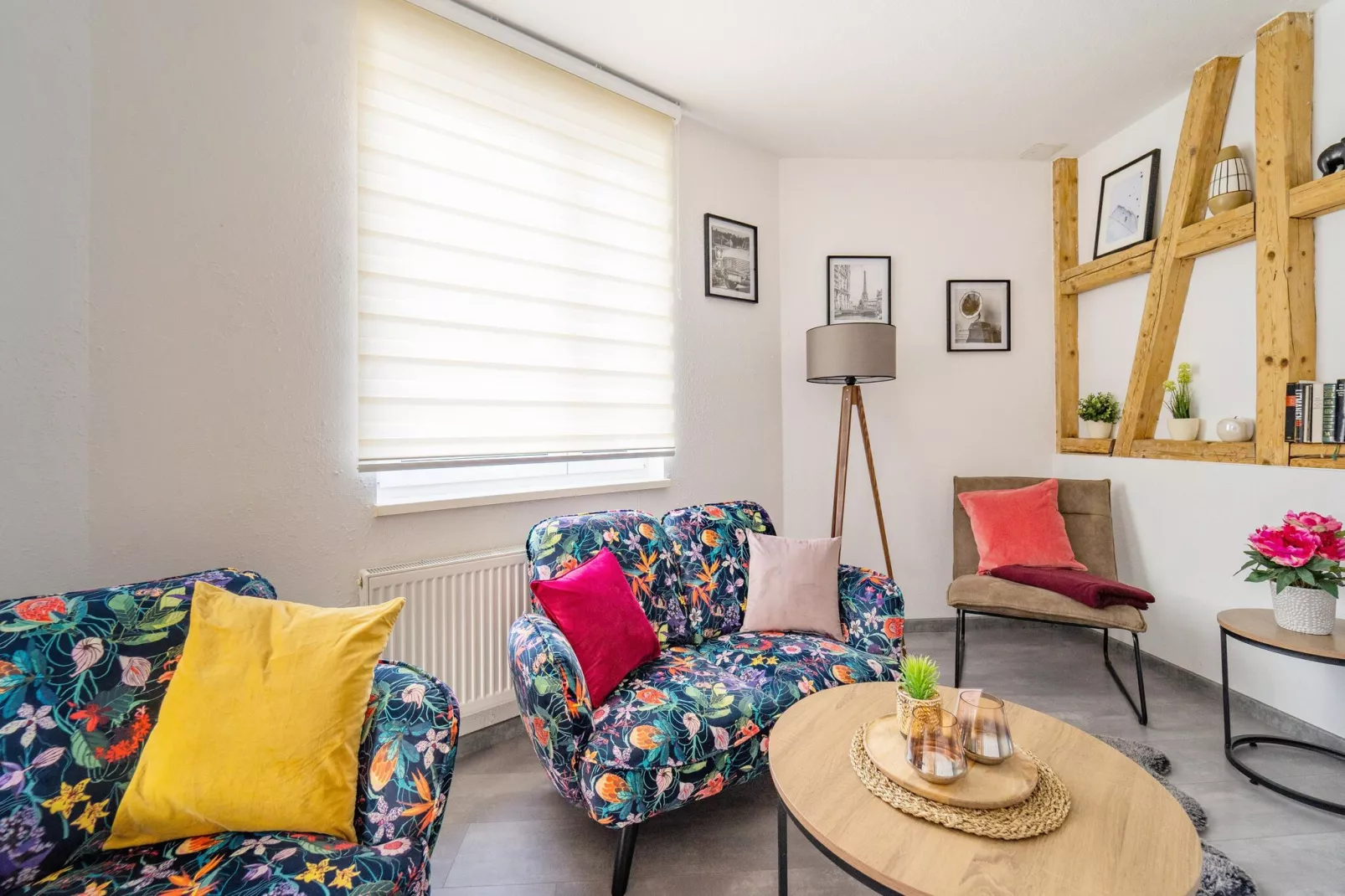 Ferienwohnung Carola-Woonkamer