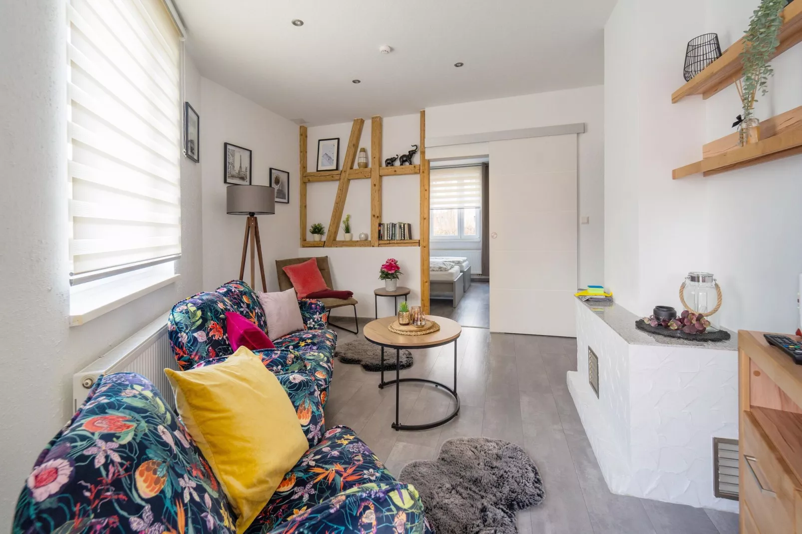 Ferienwohnung Carola-Woonkamer