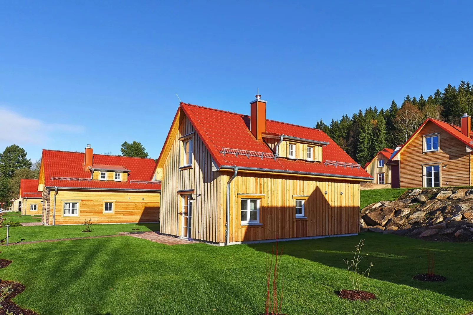 FH PremiumLodge Plus-4Erw und 2 Ki 4-11-Buitenkant zomer
