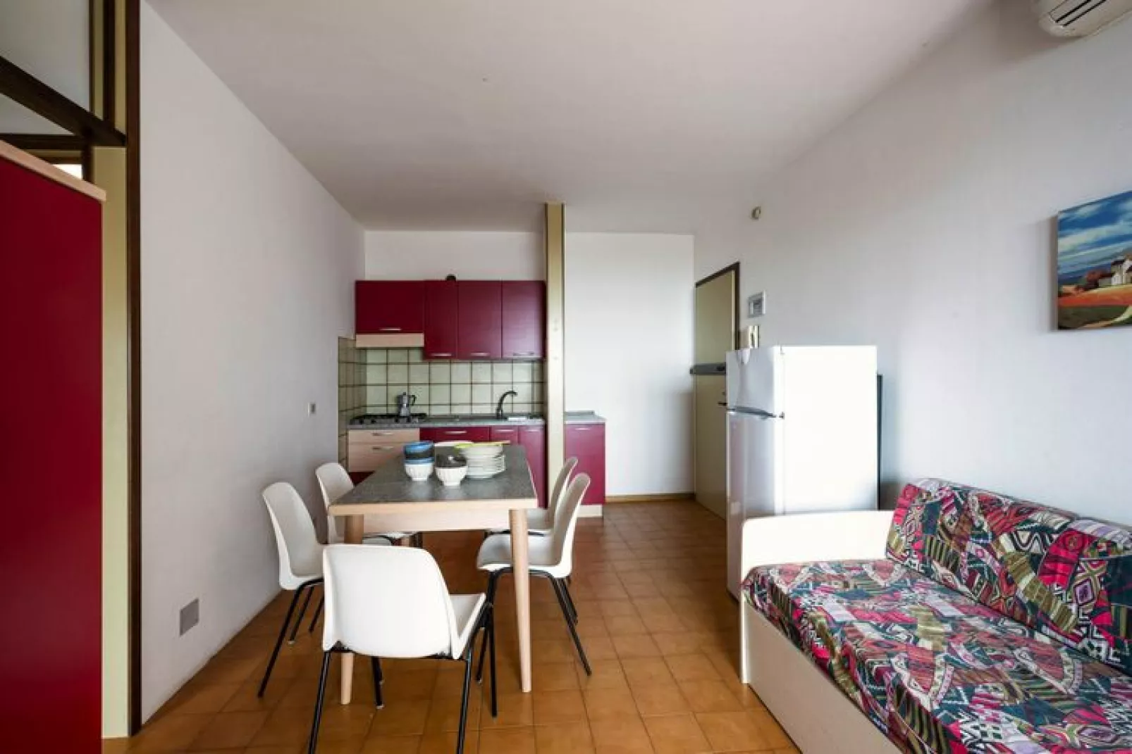 Apartments Condominio Quercia i, Bibione Lido del Sole-Monolocale-Woonkamer
