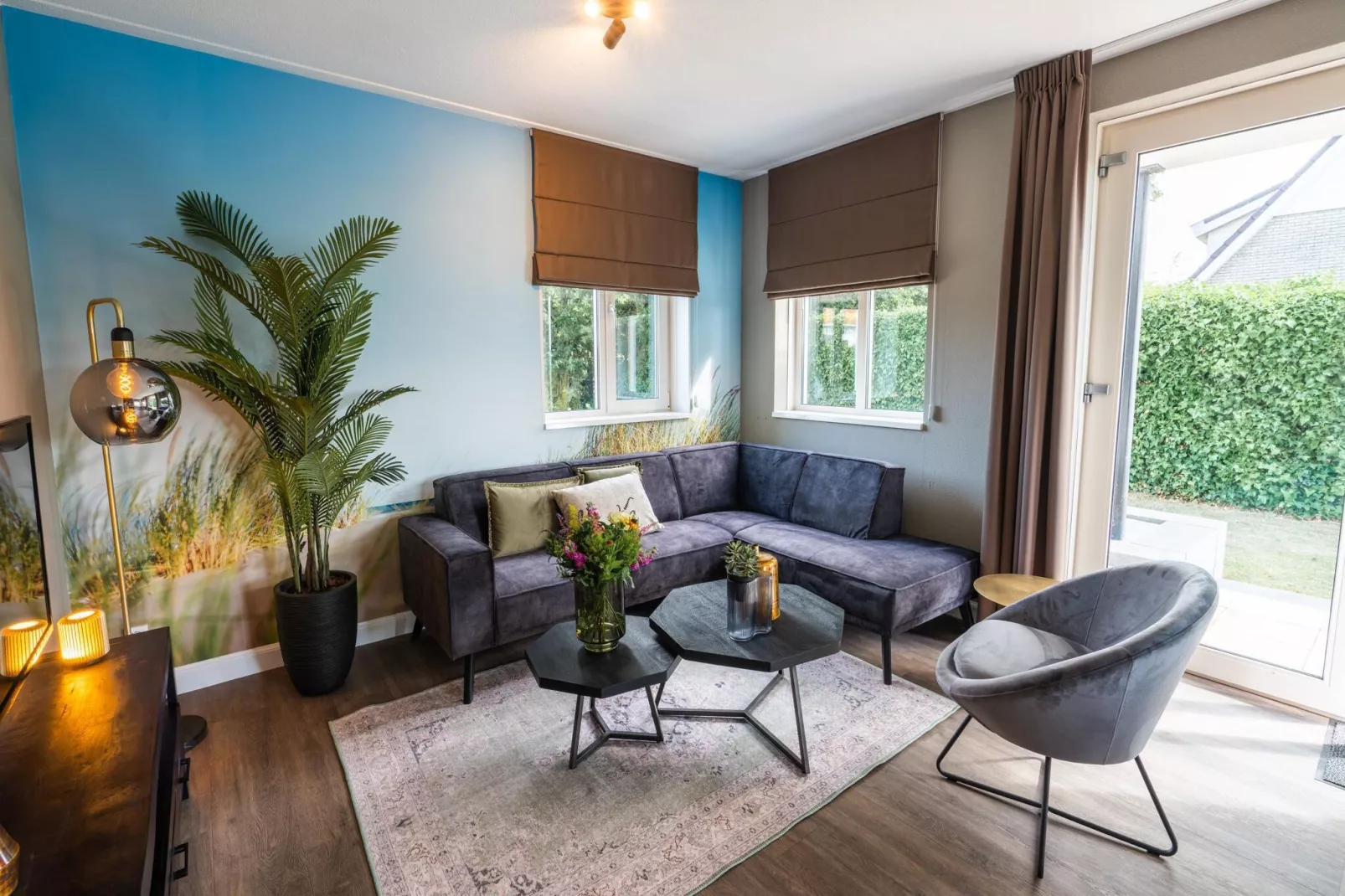 Deluxe 4 personen-Woonkamer
