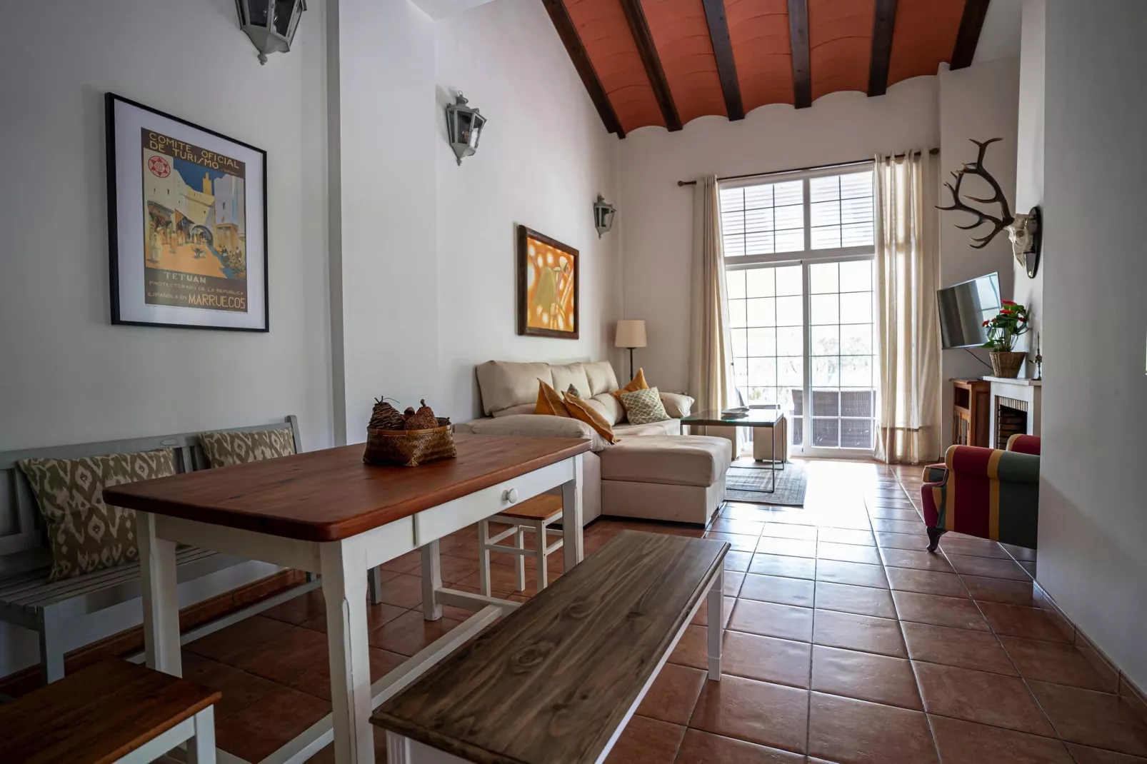Villa in las Jaras - CT 119 CO 7PAX-Woonkamer