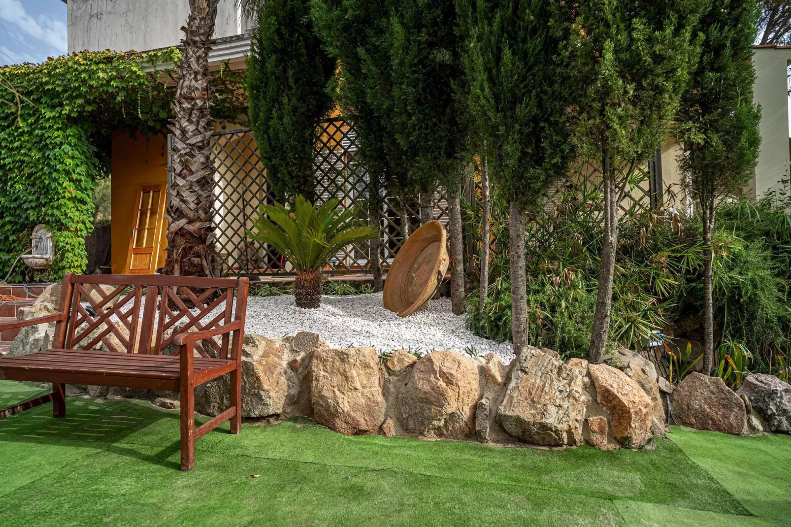 Villa in las Jaras - CT 119 CO 7PAX-Tuinen zomer