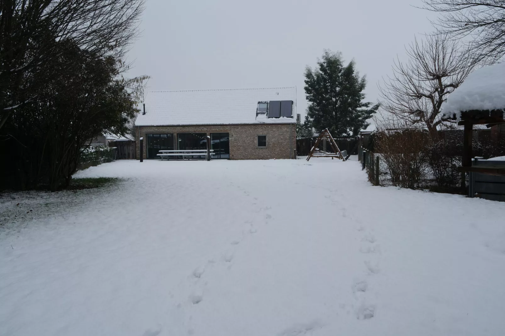 Villa Vrolité-Uitzicht winter