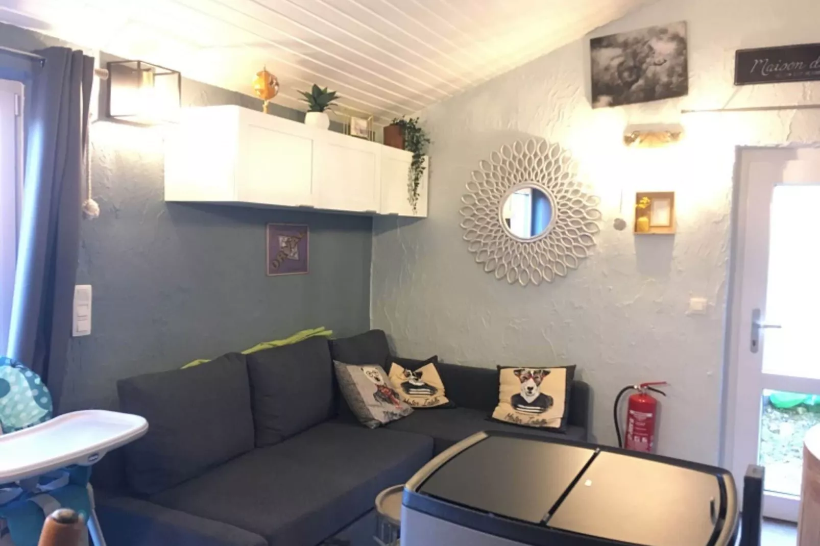 Refuge du Loup-Woonkamer