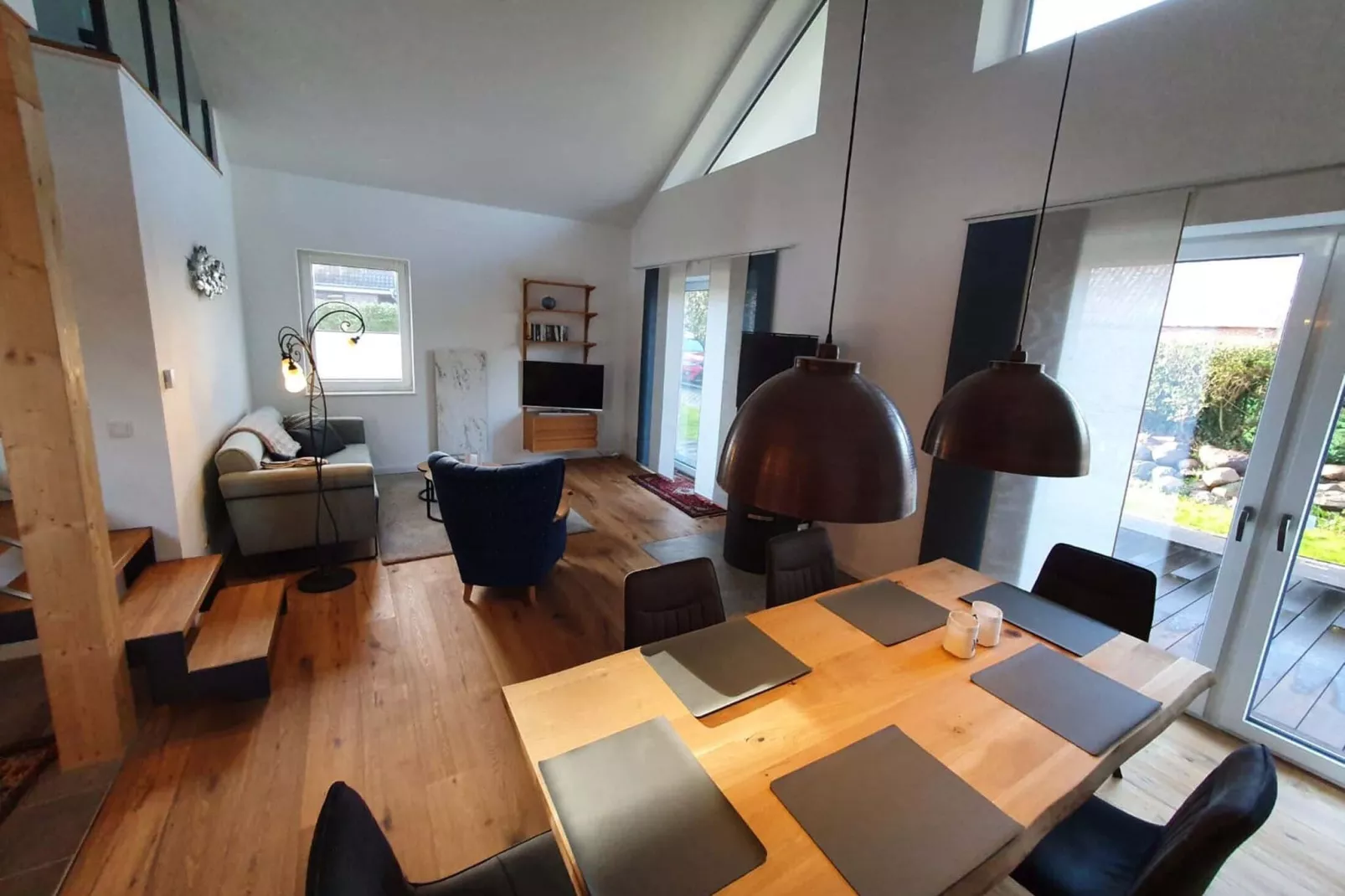 Schlagsdorf Familienbungalow - Achter de Schmeed-Eetkamer