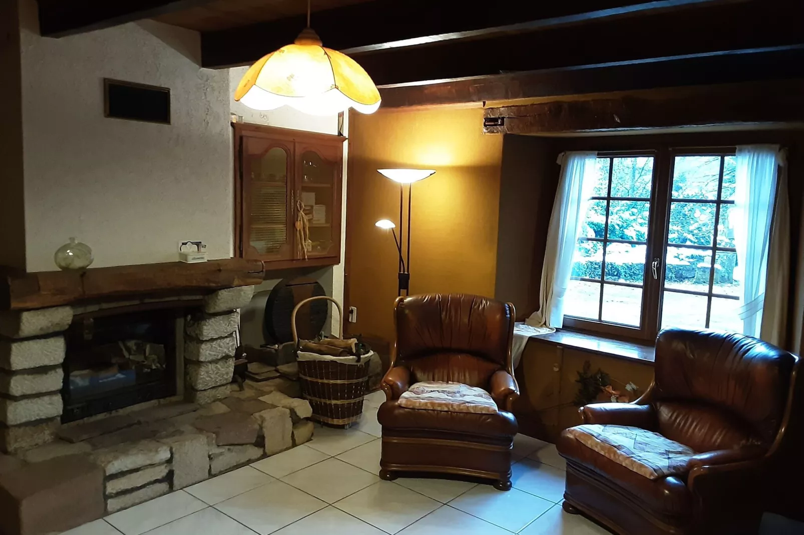 Maison de vacances - LA CHAPELLE-AUX-BOIS-Woonkamer