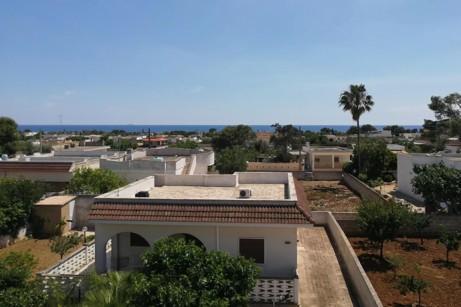 Ferienwohnung Casa Gino in San Pietro in Bavegna / Apulien-Uitzicht zomer