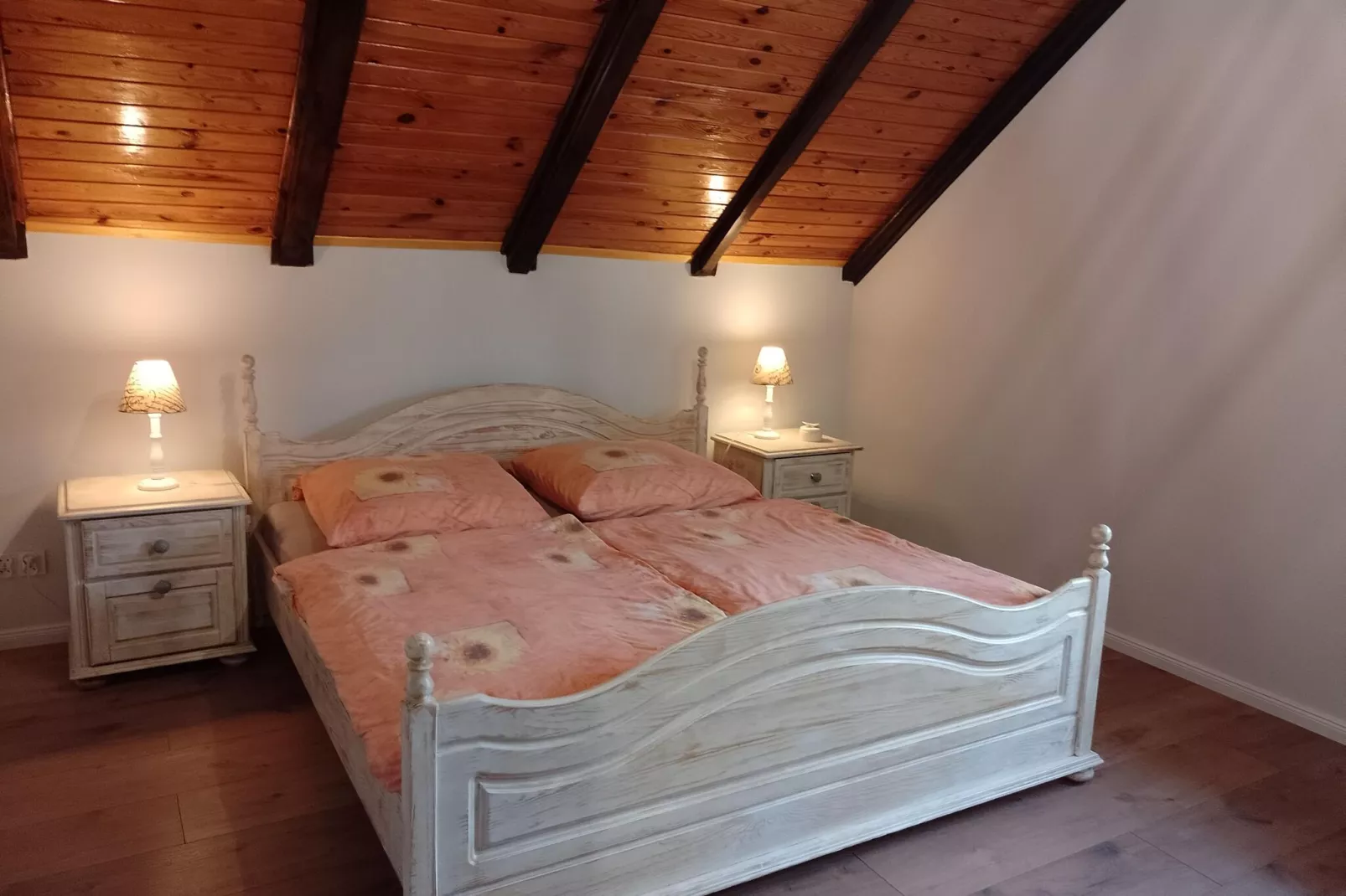 Ferienhaus Panorama in Kopice bei Stepnica-Slaapkamer