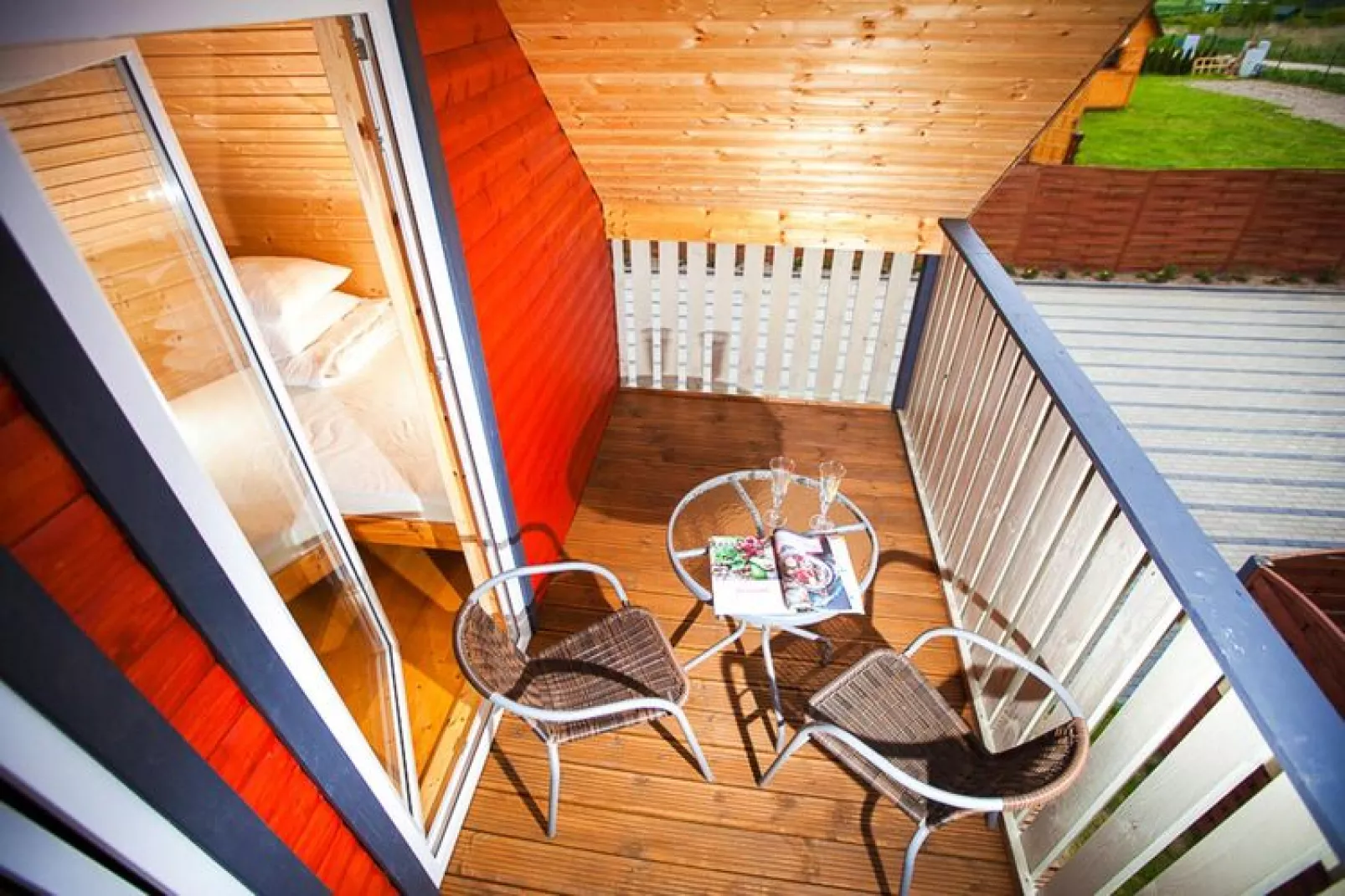 Holiday homes Rewal-Terrasbalkon