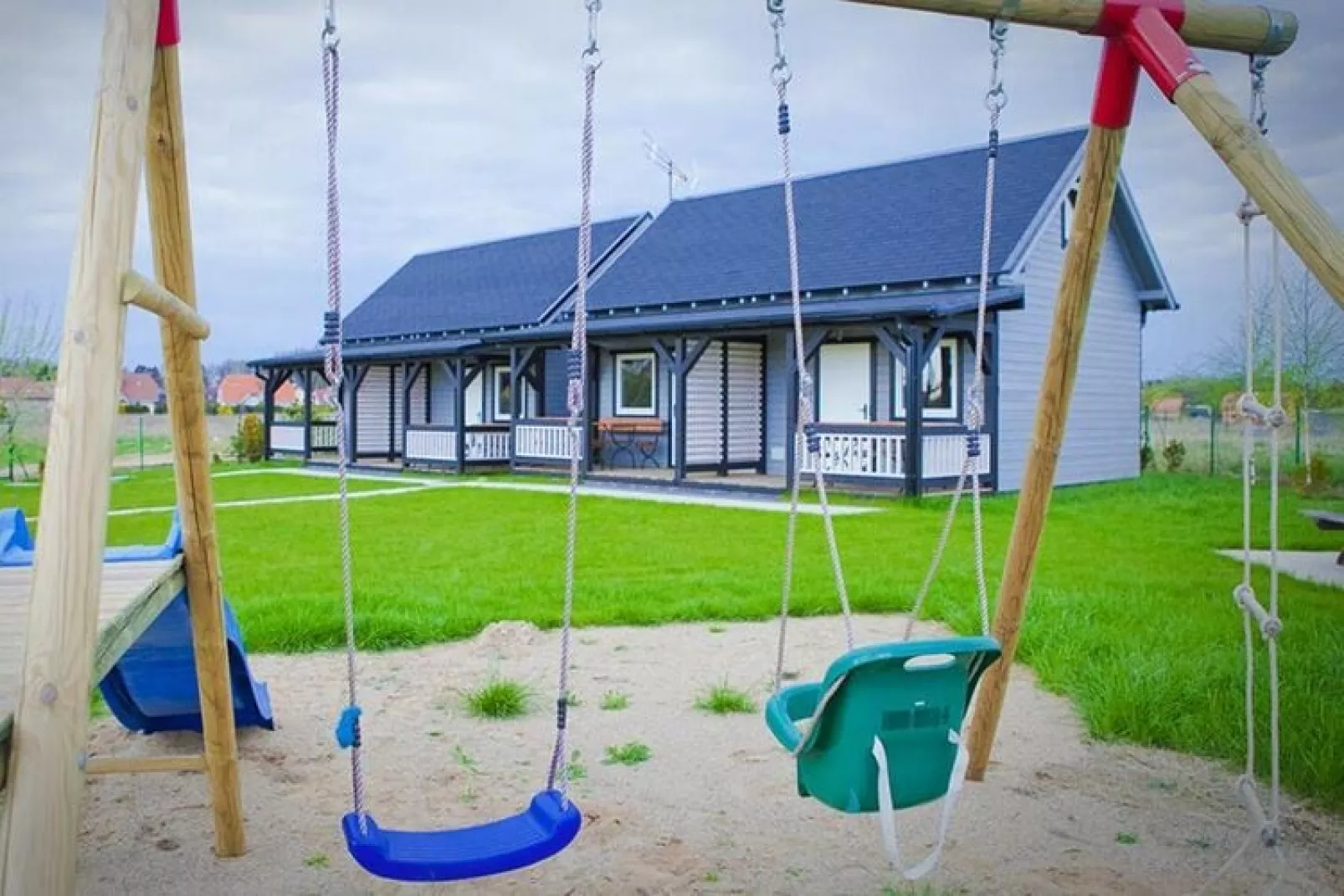 Domki wakacyjne 50 m2 dla 8 osób Rewal-Parkfaciliteiten
