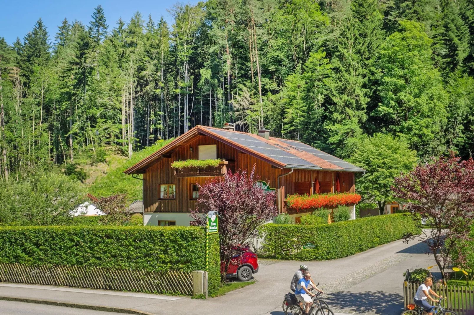 Country house Monika Bayerisch Gmain-2-Raum-App 48 qm EG o OG-Buitenkant zomer