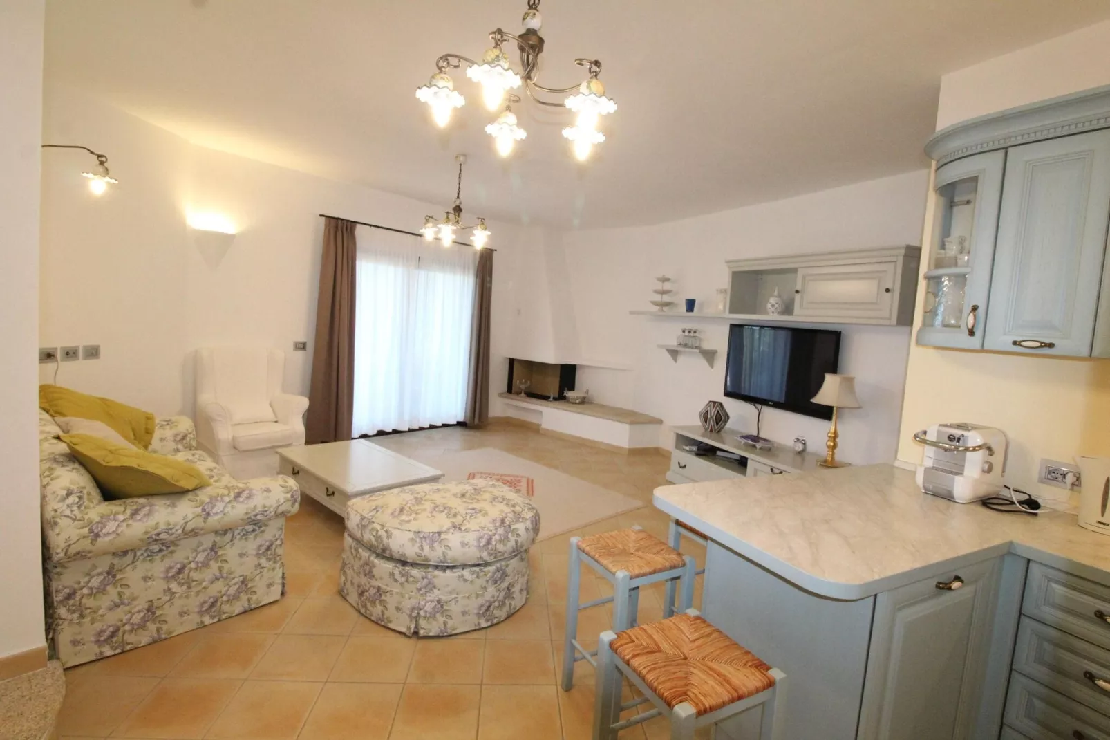 Holiday home La Conia Cannigione-Villa Lu Nibaru Low 2  per 4 Pers-Woonkamer