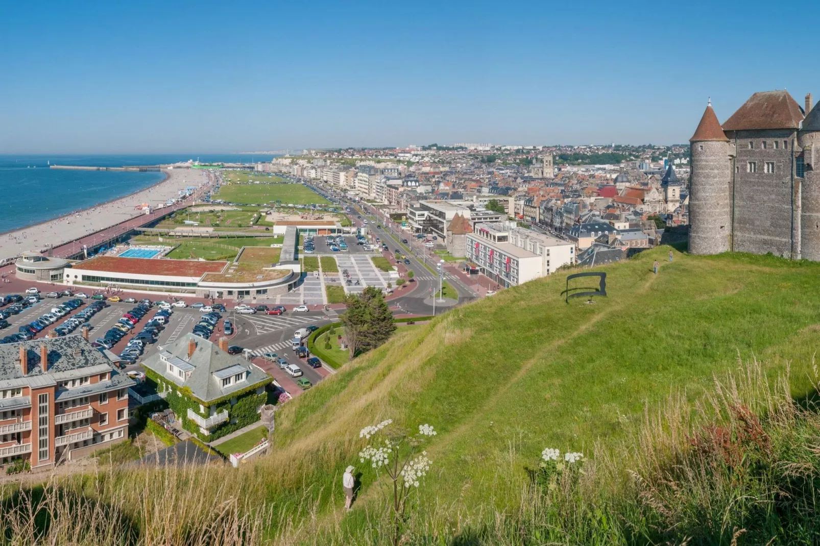 Résidence Normandie Veules-les-Roses // Gîte 3 pcs 4 pers et 2 bébés 2 salles d'eau-Gebieden zomer 20km