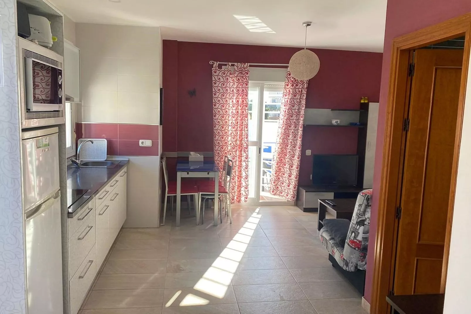 Apartamento aguamarina II-Woonkamer