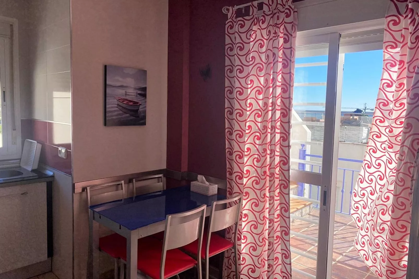 Apartamento aguamarina II-Woonkamer