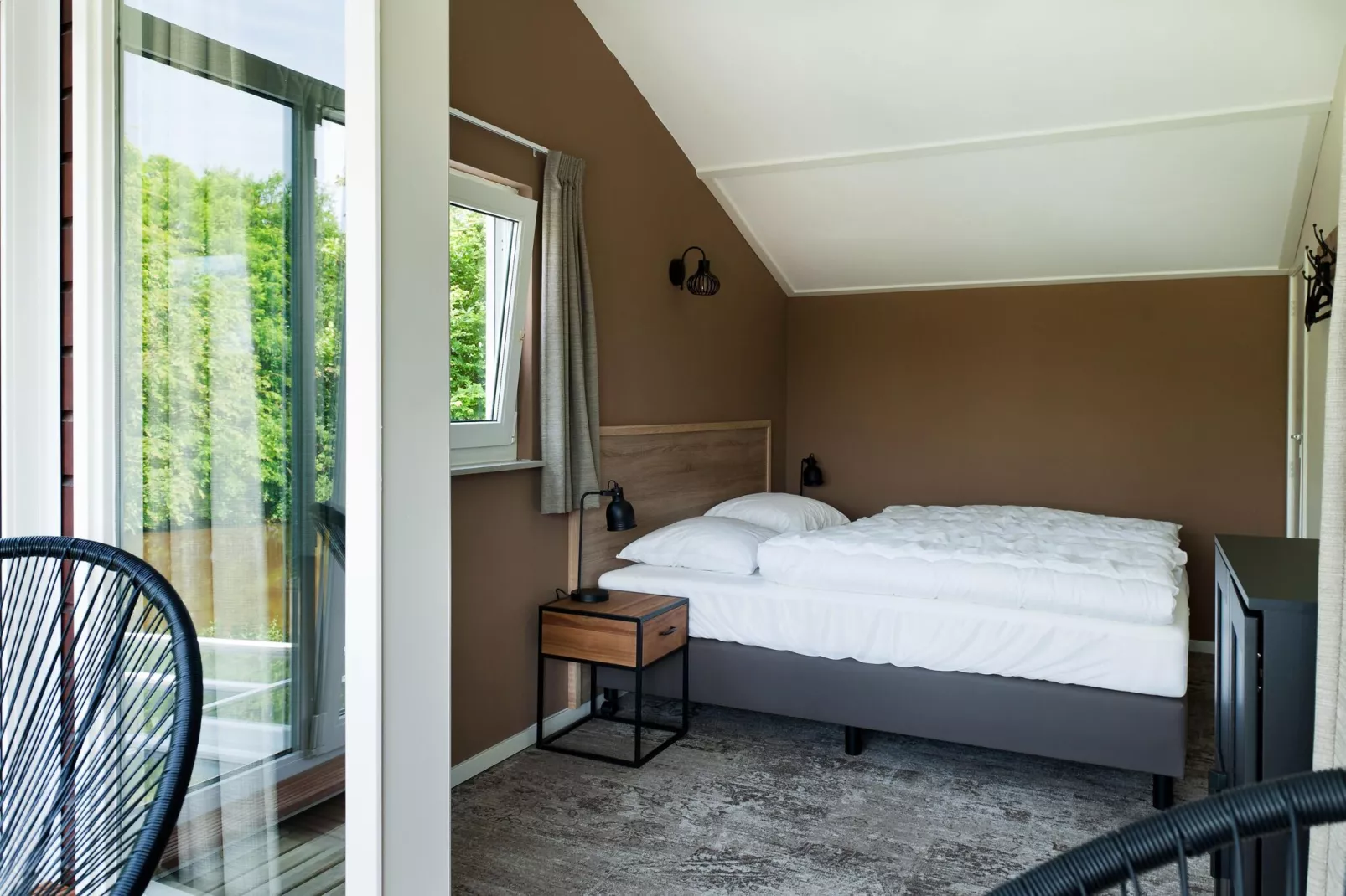 8 pers Metbroekhuis Wellness de luxe met sauna & buitenspa-Slaapkamer
