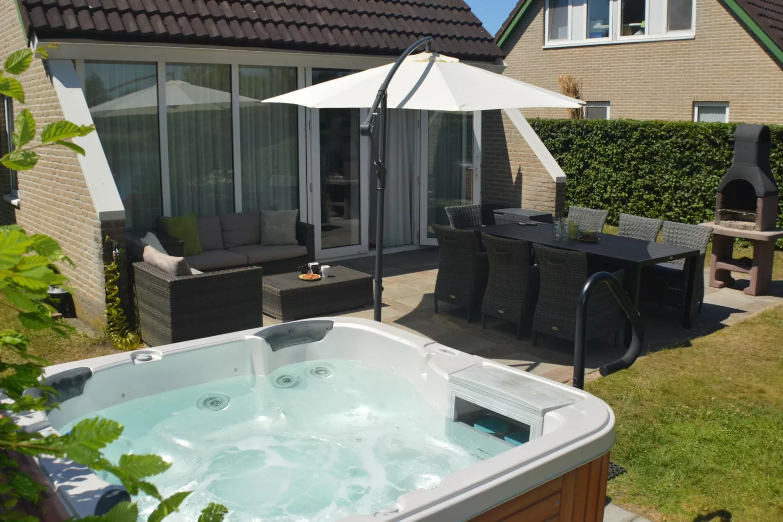 8 pers Westerwolde Prestige Welness met buitenspa