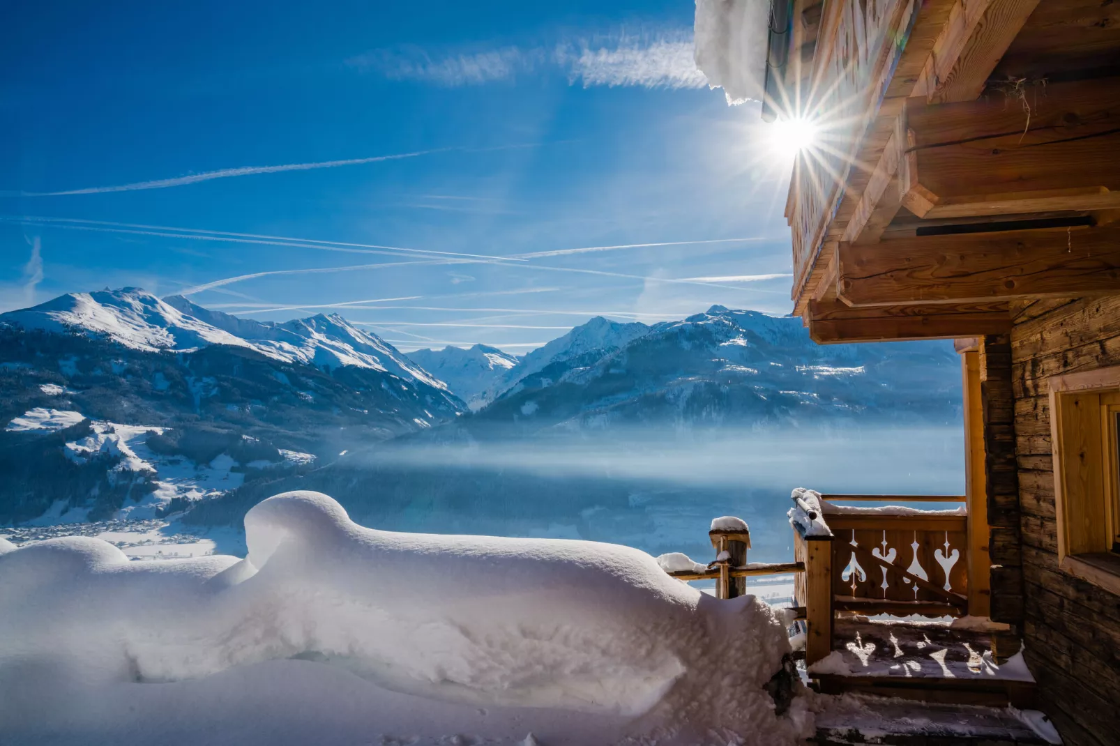 Hütte Oberholzlehen-Exterieur winter