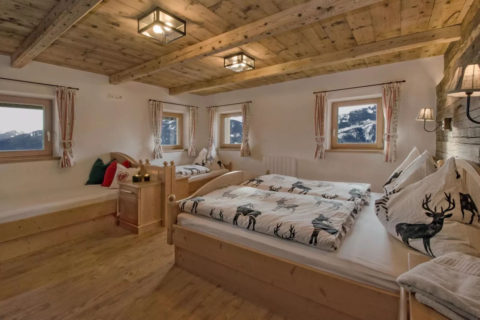 Oberholzlehen Hütte-Slaapkamer