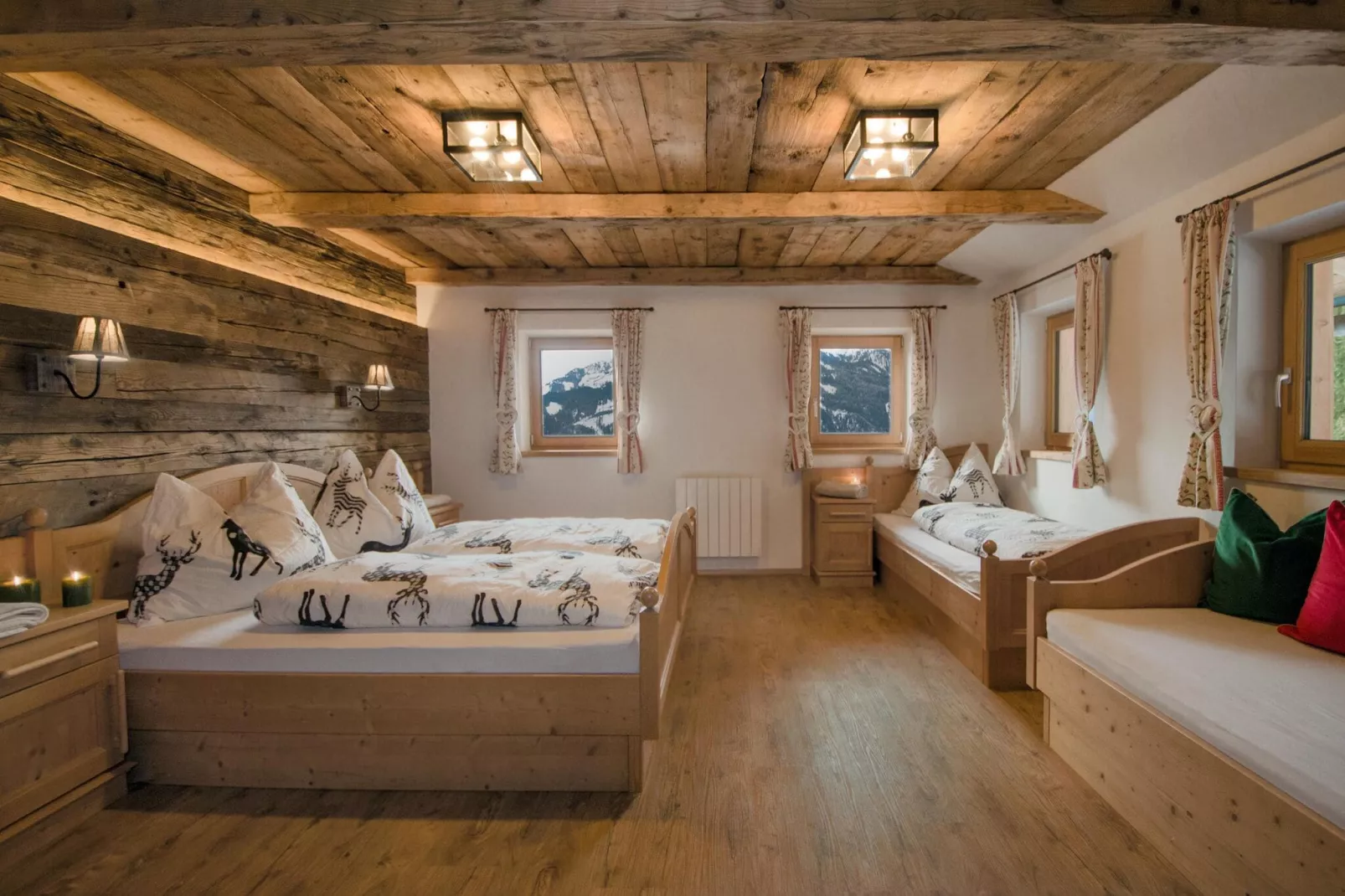 Oberholzlehen Hütte-Slaapkamer