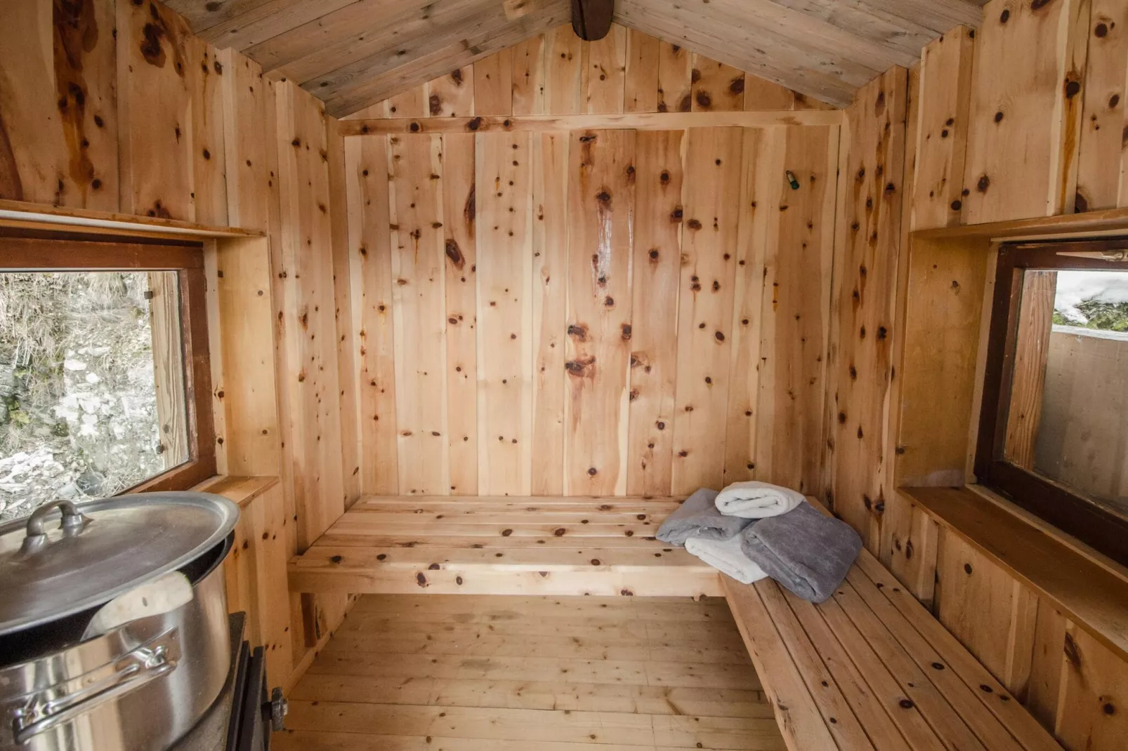 Hütte Oberholzlehen-Sauna