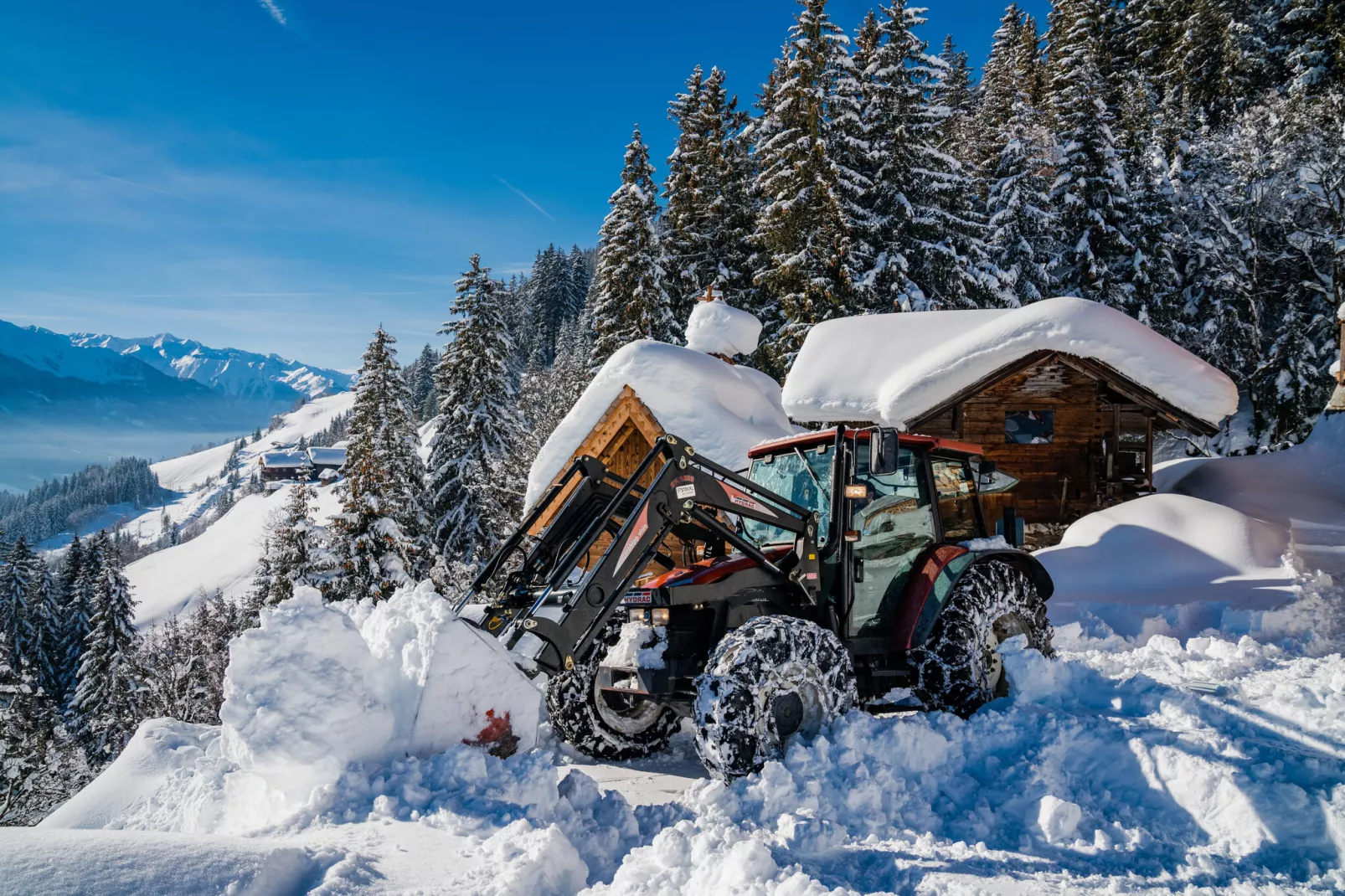 Hütte Oberholzlehen-Sfeer