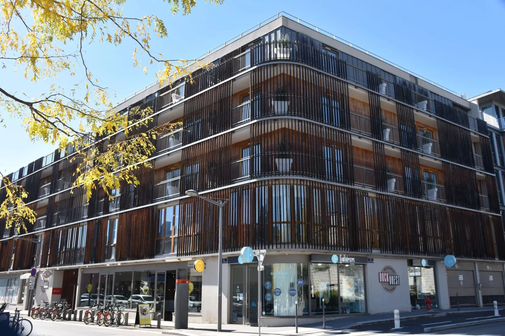 Résidence Lyon Dock Ouest / Chambre Confort 2 pers-Buitenlucht