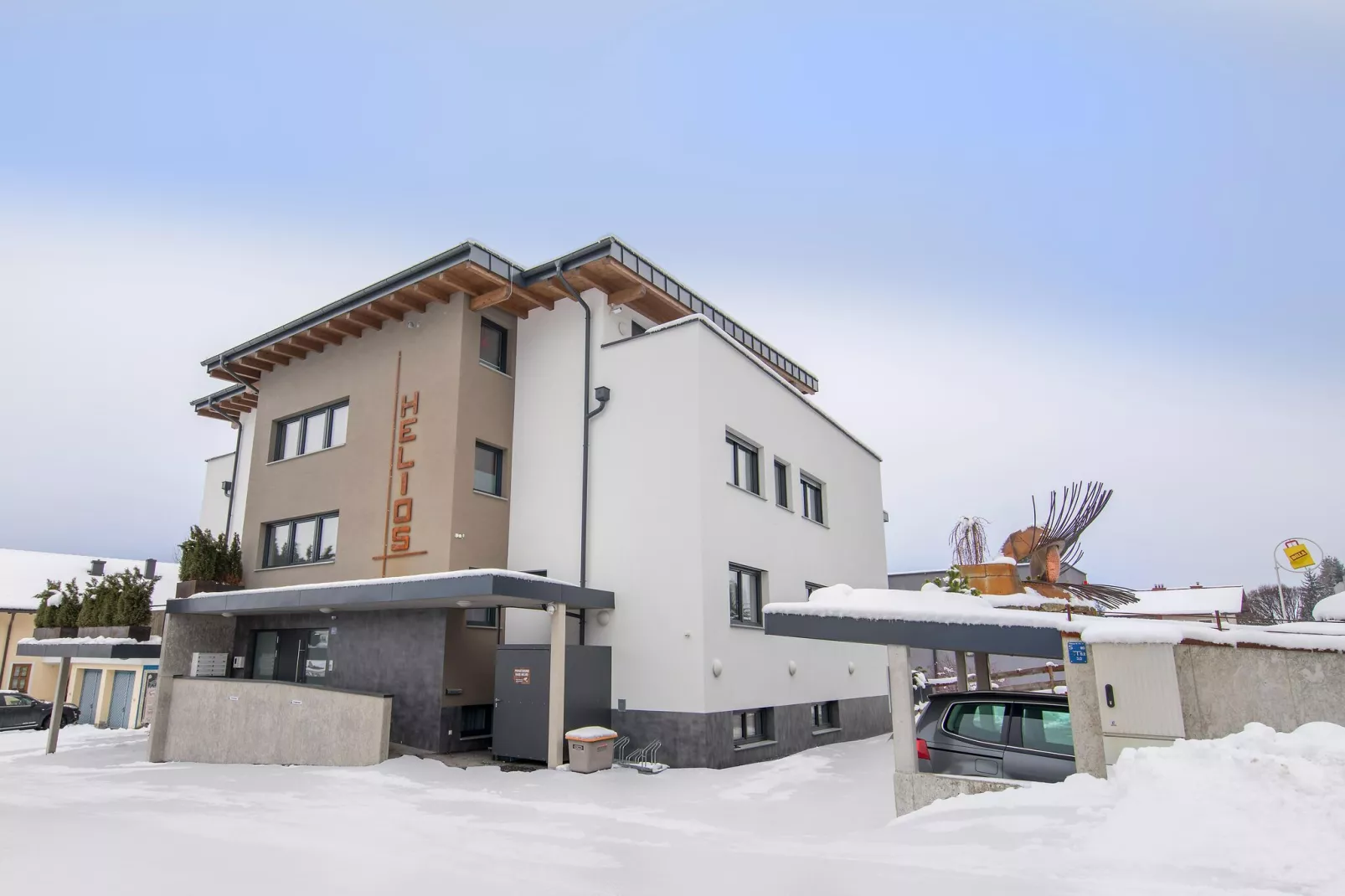 Helios Appartements-Exterieur winter